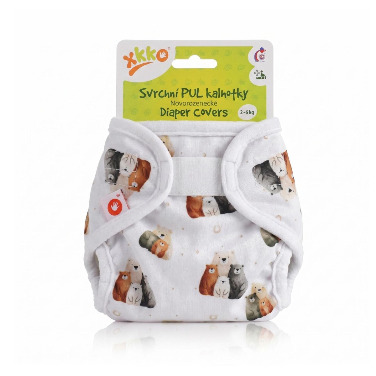 XKKO Überhose Newborn 2-6 kg Bear F box