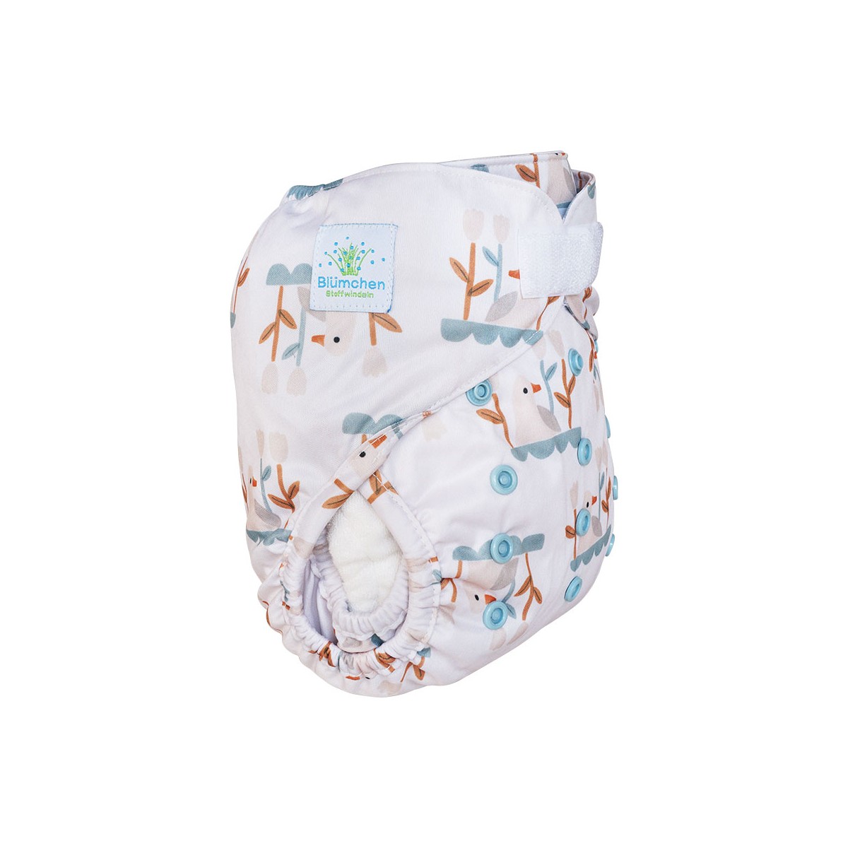 Blümchen Überhose Klett - One  box