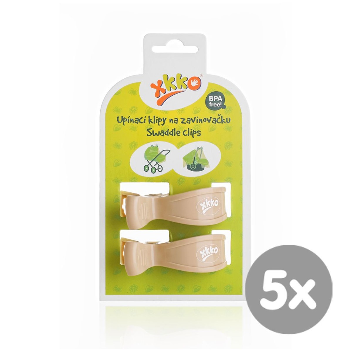 XKKO Kinderwagen Kutschen Klammer - 2 St box