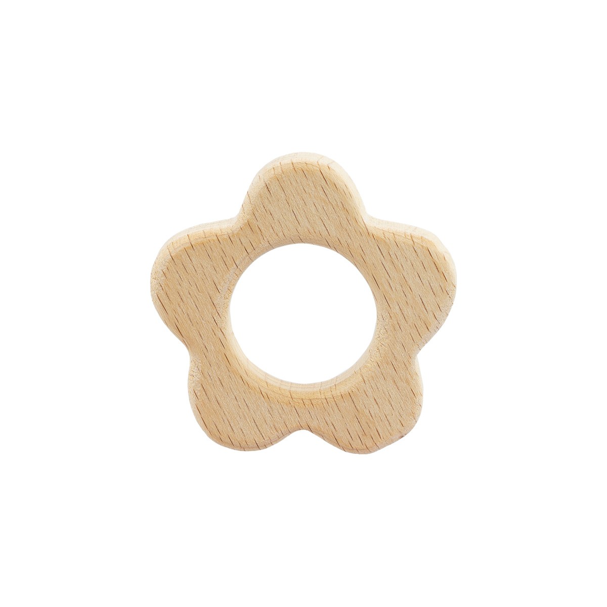 Holzbeißring - Zahnungsring Blume box