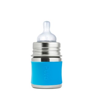 Pura Kiki Babyflasche 125 ml mit Sauger Aqua