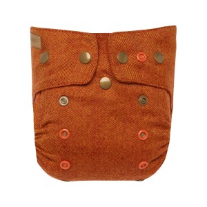 Puppi Snap-in-One (SIO) Wollüberhose - OneSize Rusty...