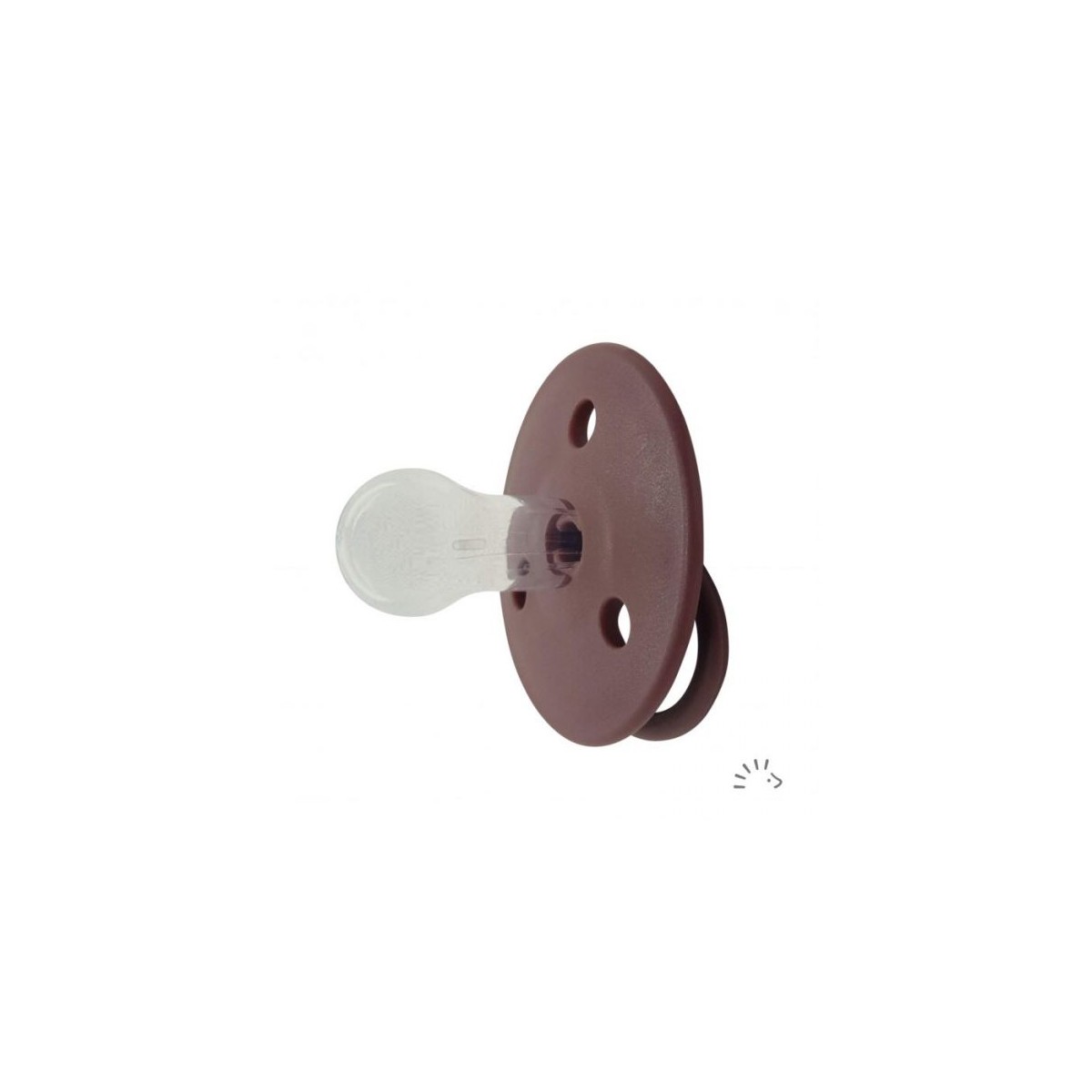 Mininor Schnuller Silikon 2 Stk Mauve 0+ box