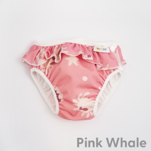 Imse Vimse Schwimmwindel Pink Whale Medium