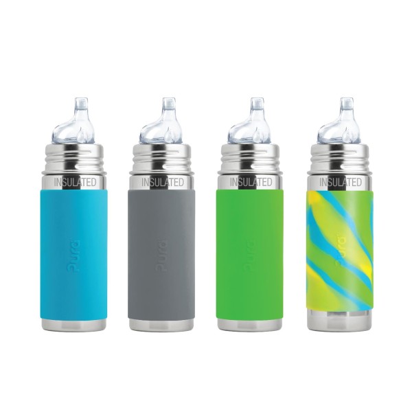 Pura Kiki - Inserto Per Imparare A Bere XL In Silicone, 2 Pezzi, Senza Plastica! - Foto 8