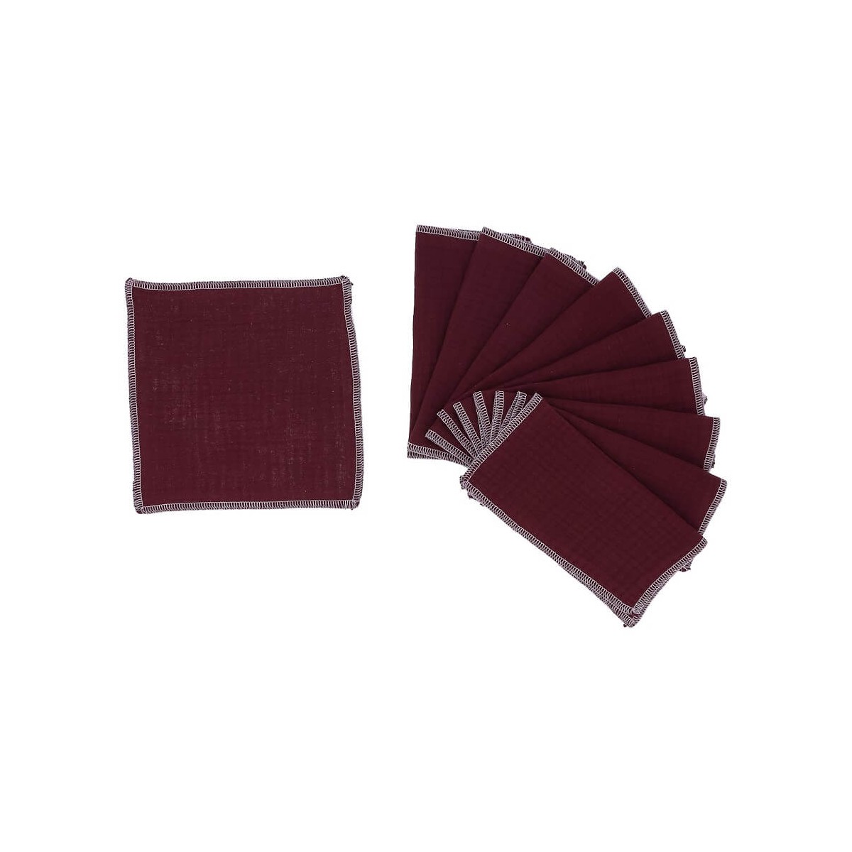 NoWaste Stofftaschentücher 10er Set box