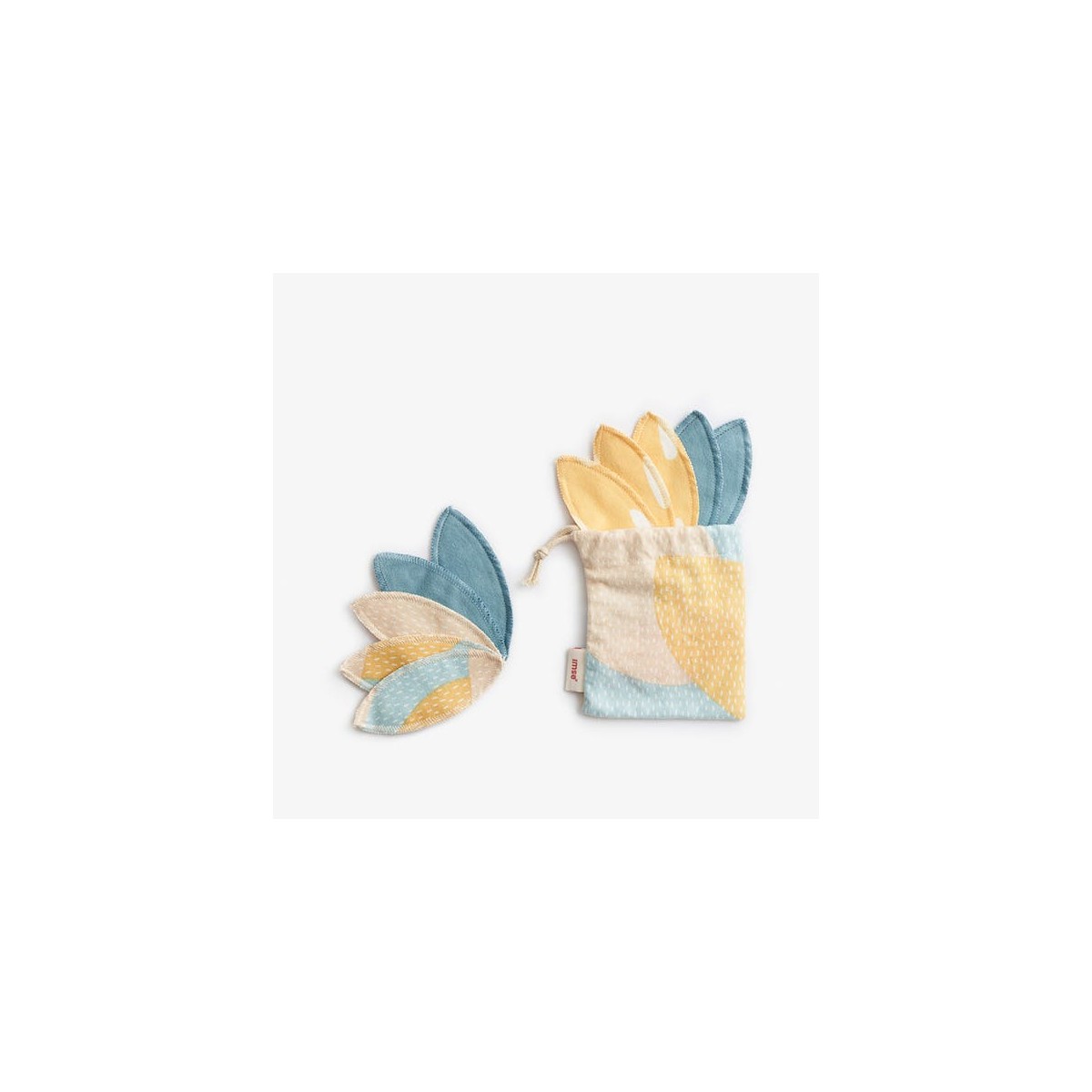 Imse Vimse Labia Pads - 10 Stk Blue Spri box