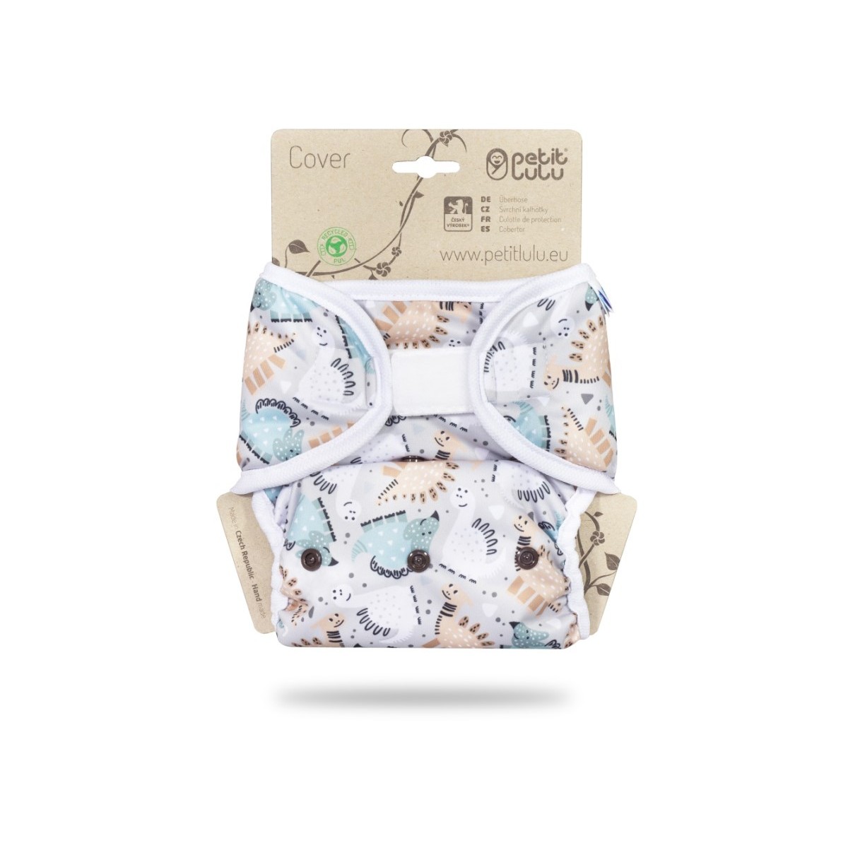 Petit Lulu Überhose Klett Dinos Fri box