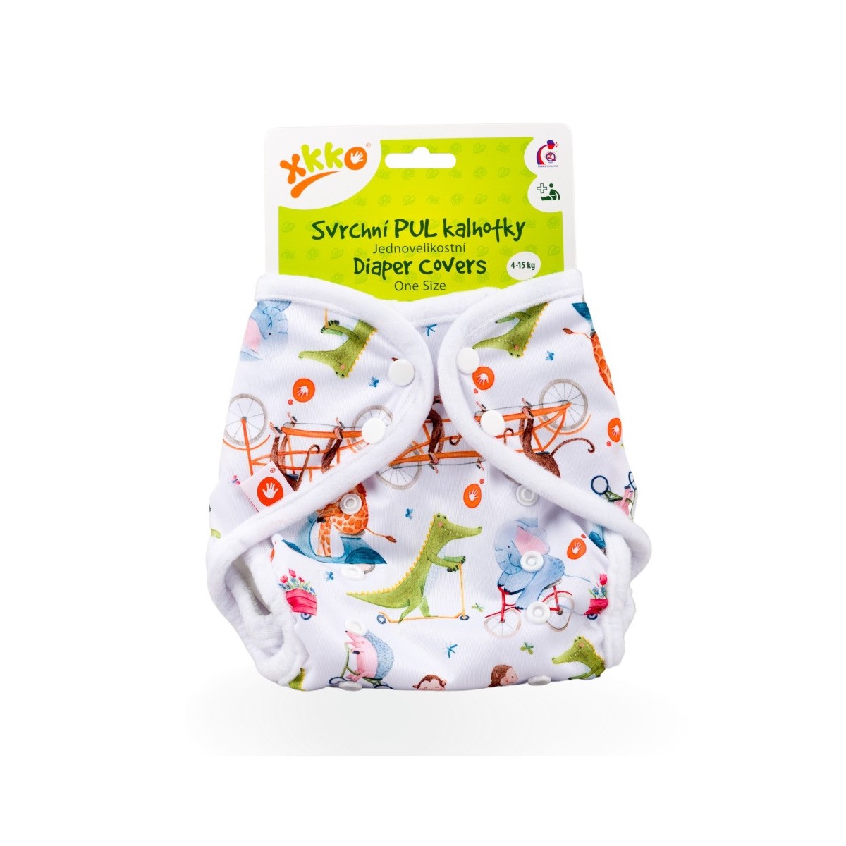 XKKO Überhose One Size 4-15 kg Zoo  box