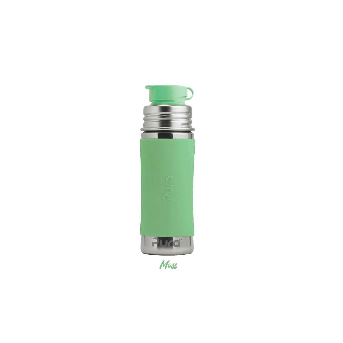 Pura Kiki Sportflasche - 300 ml Moss box