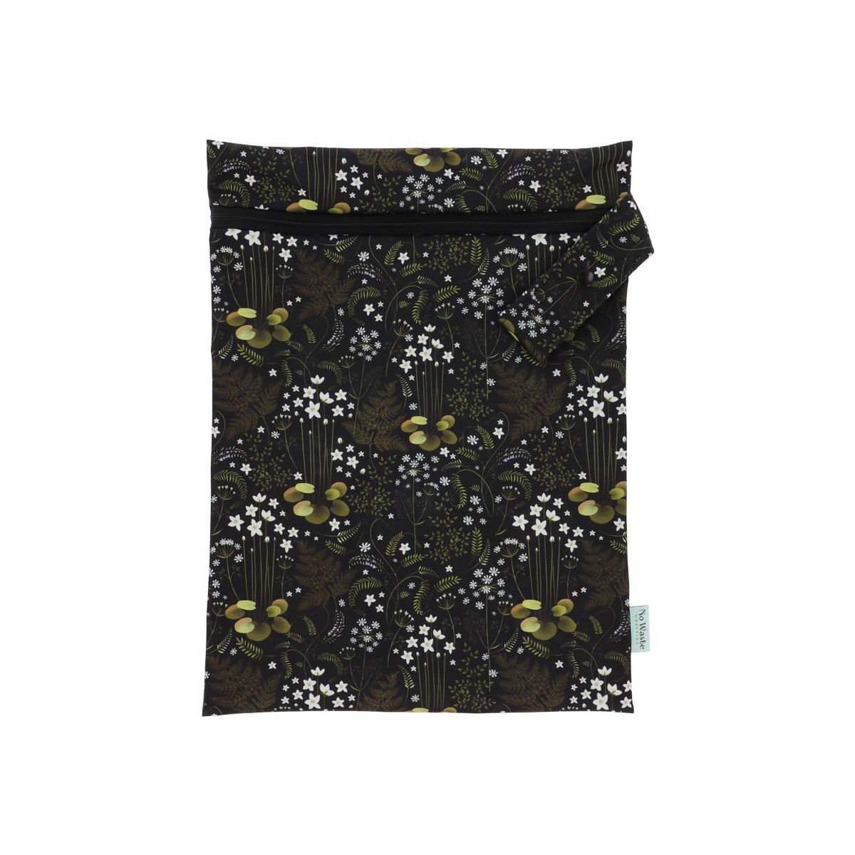 NoWaste WetBag L Ferns on Black box