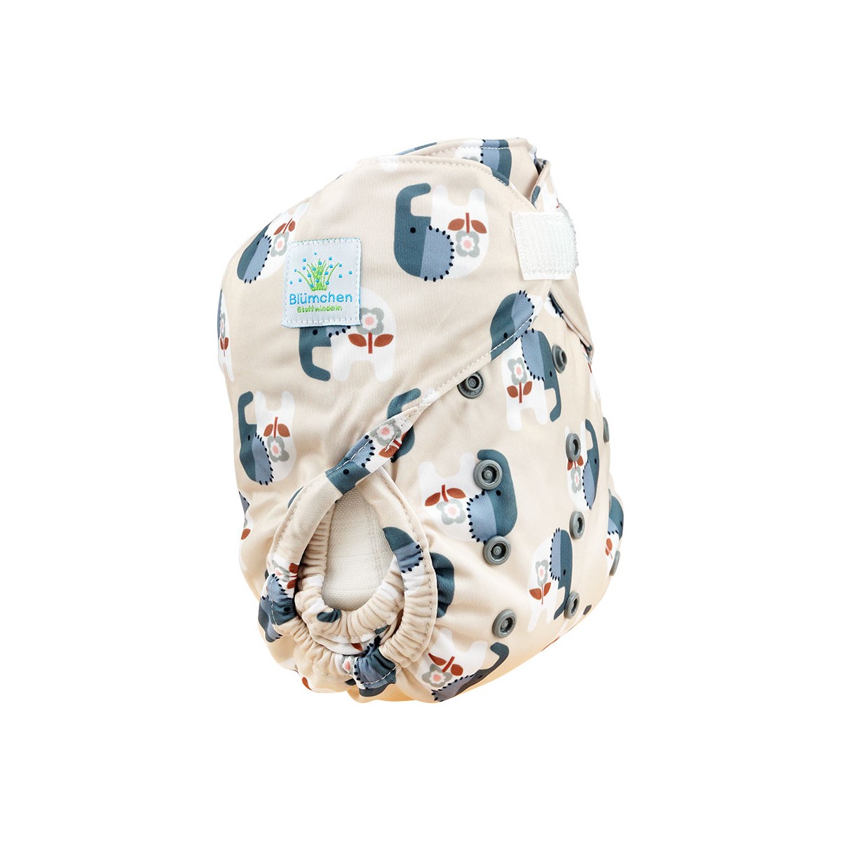 Blümchen Überhose Klett - One  box