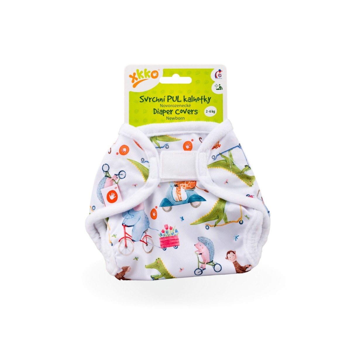 XKKO Überhose Newborn Zoo on the Ro box