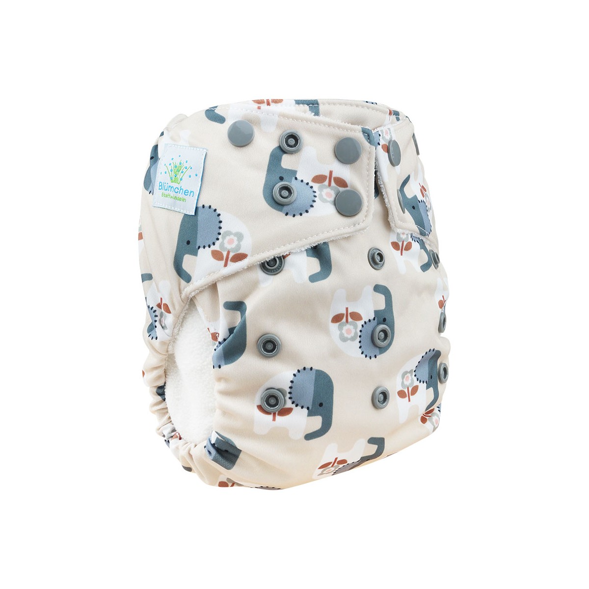 Blümchen AIO Bambus OneSize mit Sau box