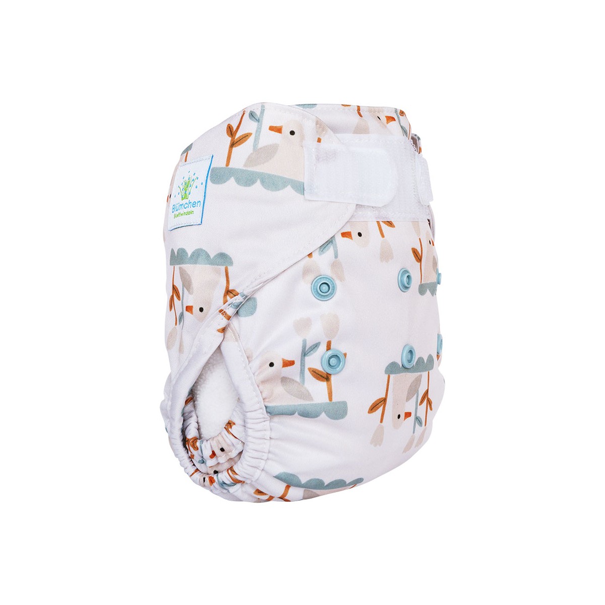 Blümchen Newborn Überhose PUL  box