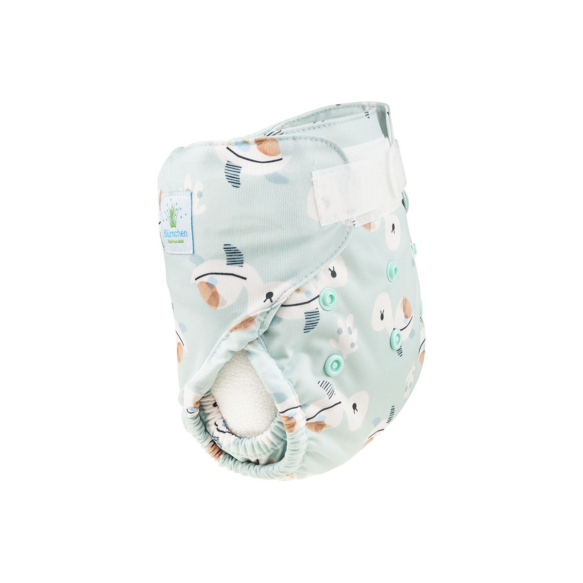 Blümchen Newborn Überhose PUL  box