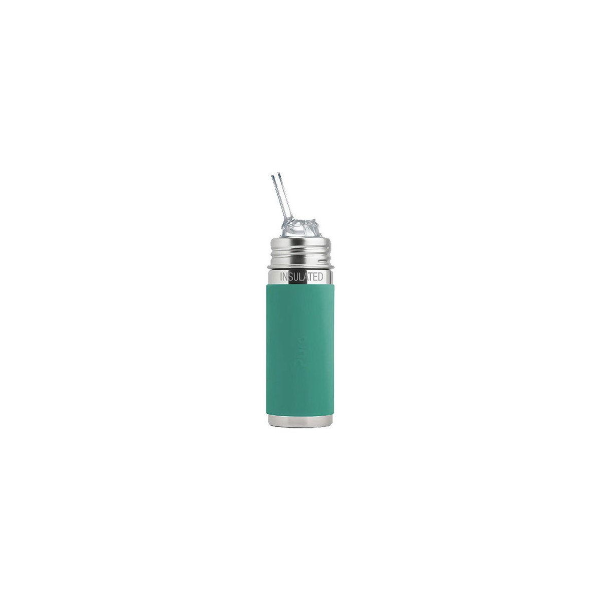 Purakiki Isolierflasche KIDDO Strohhalm  box