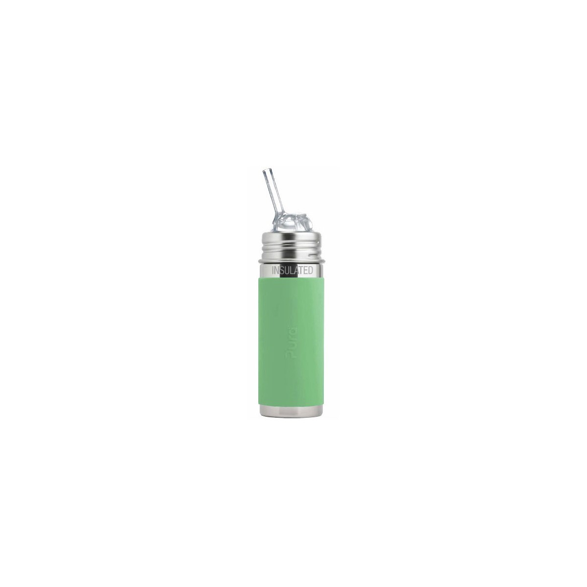 Purakiki Isolierflasche KIDDO Strohhalm  box