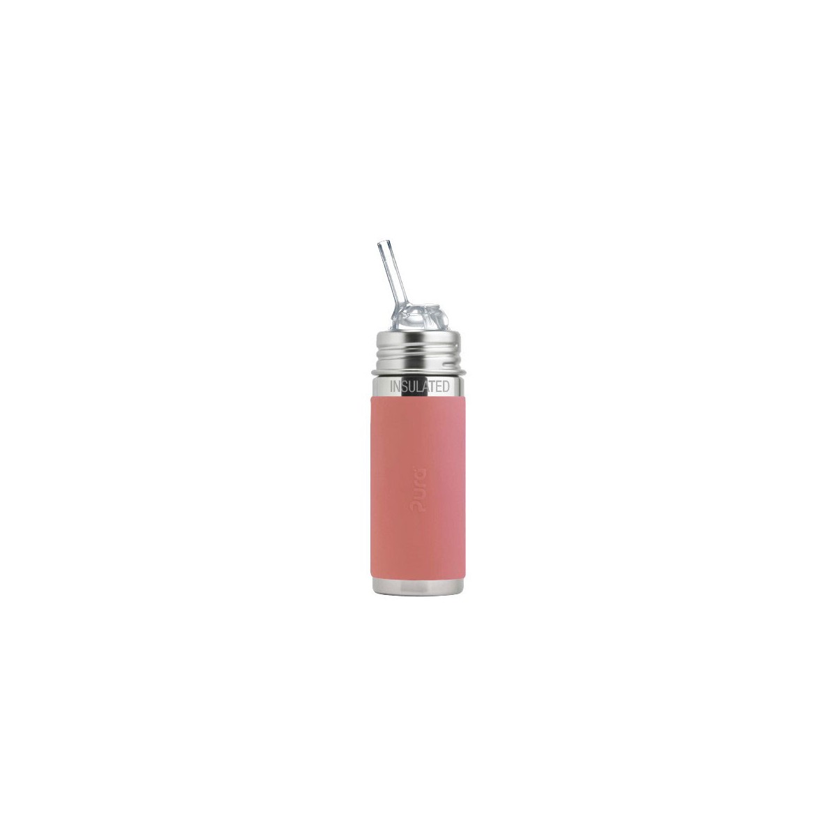 Purakiki Isolierflasche KIDDO Strohhalm  box